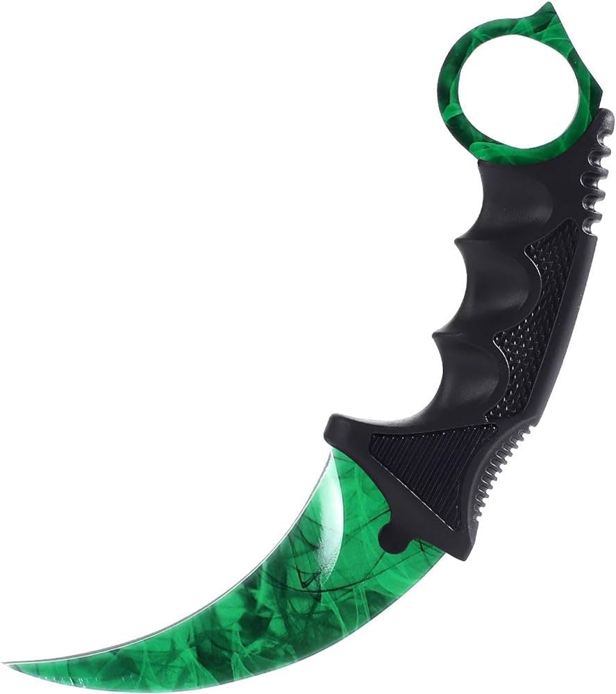 Green Karambit Knife