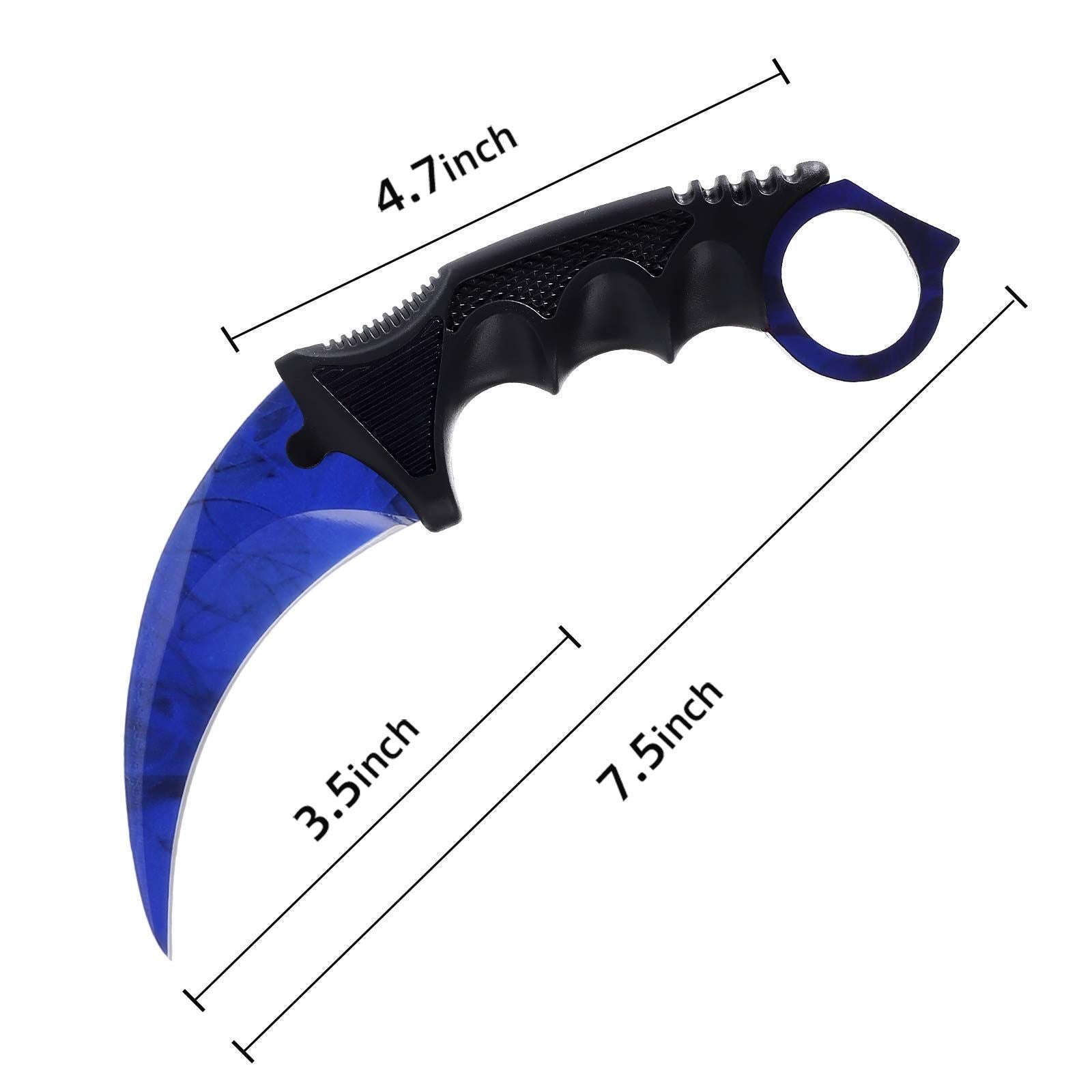 Blue Karambit Knife