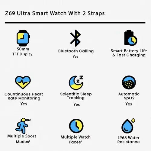 Z69 Ultra Smart Watch