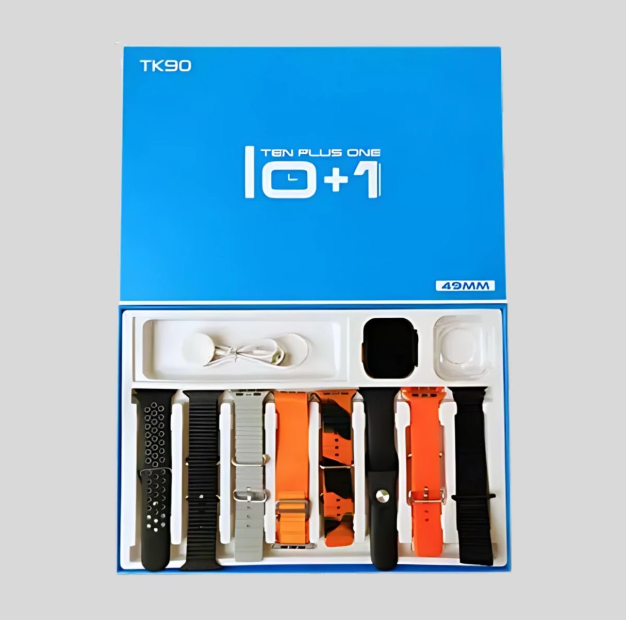 Tk90 Ultra 10 in 1 Smart Watch