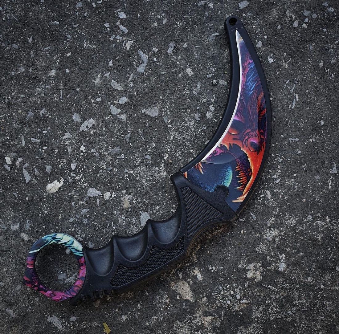 Dino Karambit Knife