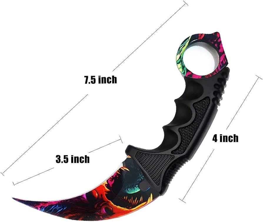 Dino Karambit Knife