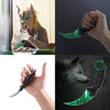 Green Karambit Knife