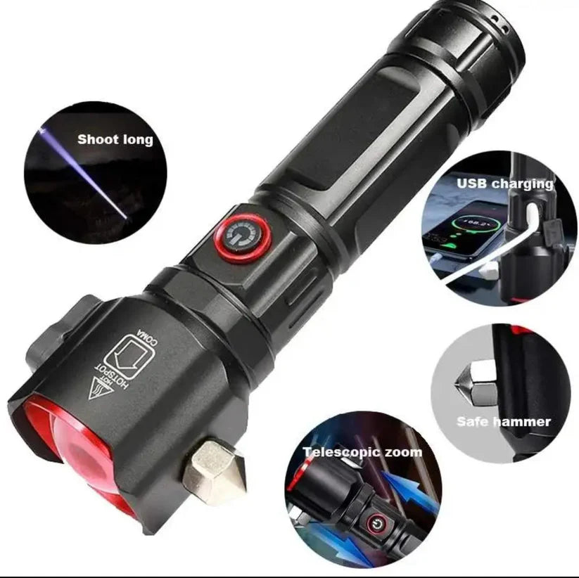 Multifunctional Emergency Flashlight